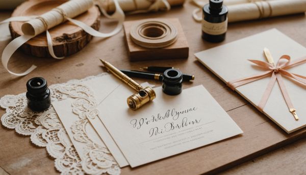 Comment fabriquer sa propre papeterie de mariage ?