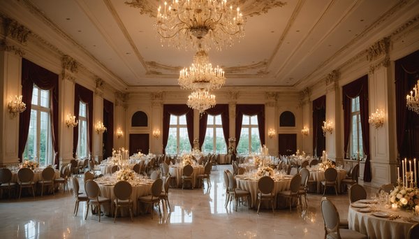 Conseils pour choisir une salle de mariage de luxe adaptée